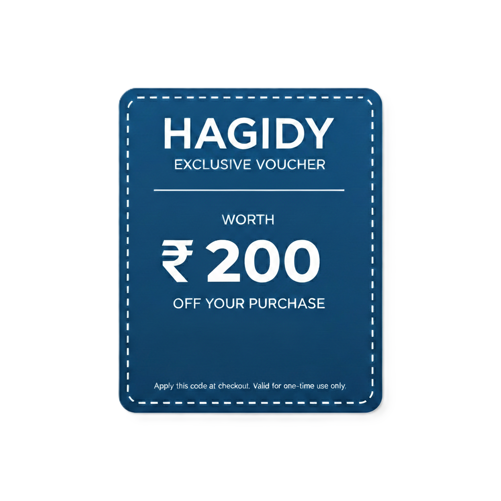 ₹200 Hagidy Voucher